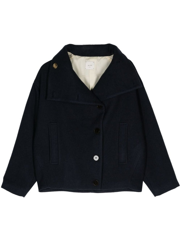 Button Wool Jacket