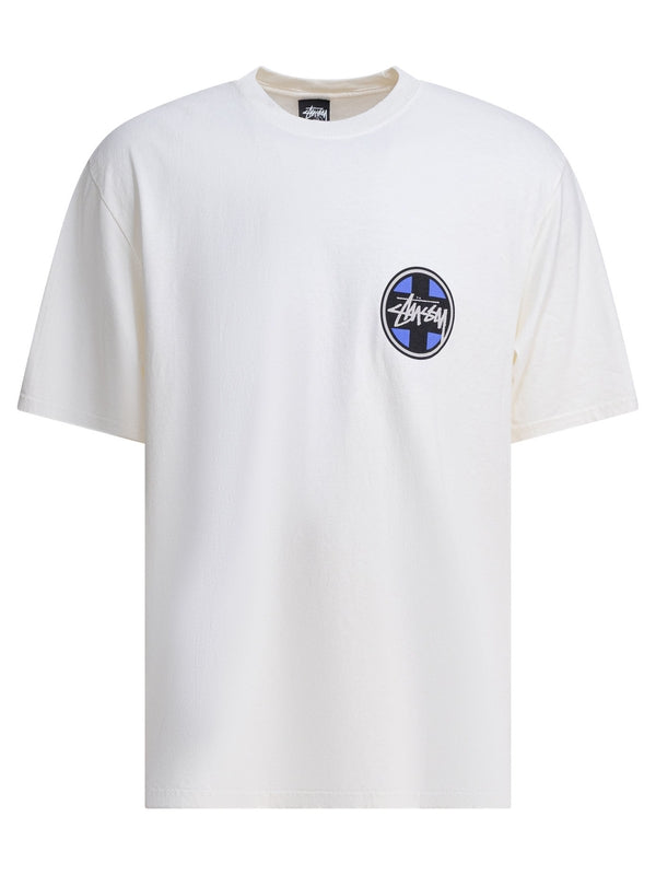 Stussy White Half Sleeve
