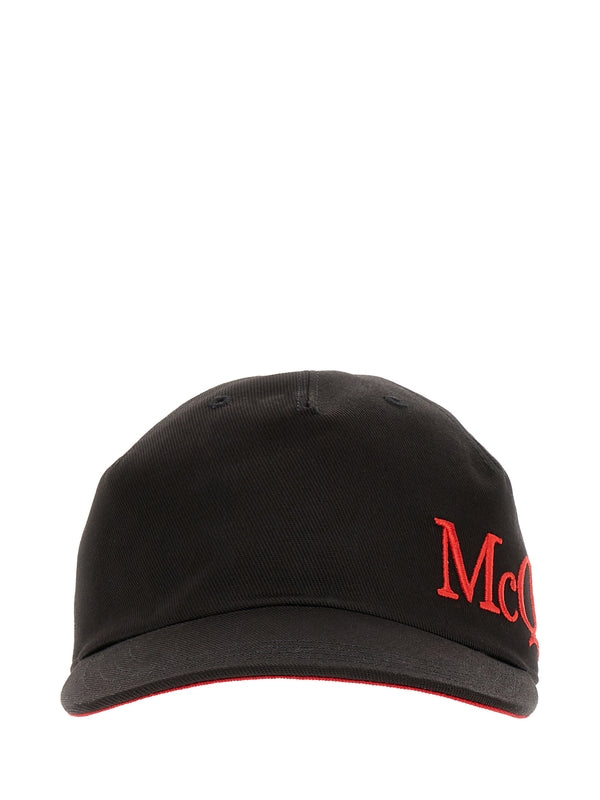 Alexander Mcqueen Black Ball Cap