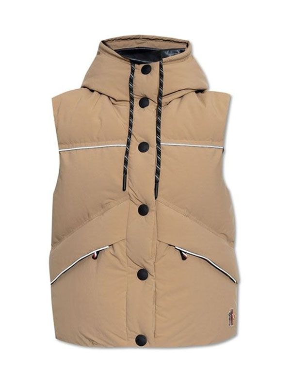 Arolla Logo Patch Hooded
  Padding Vest