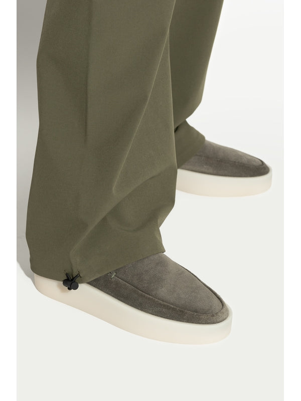 Suede Slip-On Sneakers