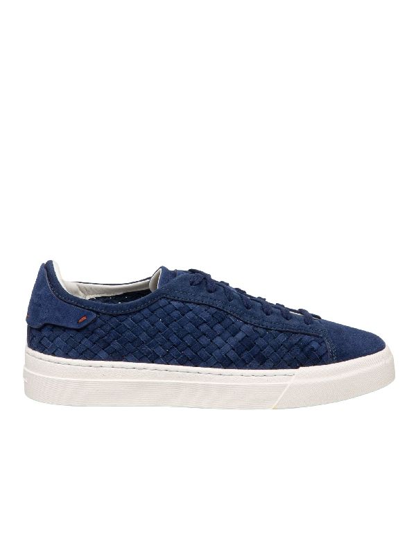 Intrecciato Suede Sneakers