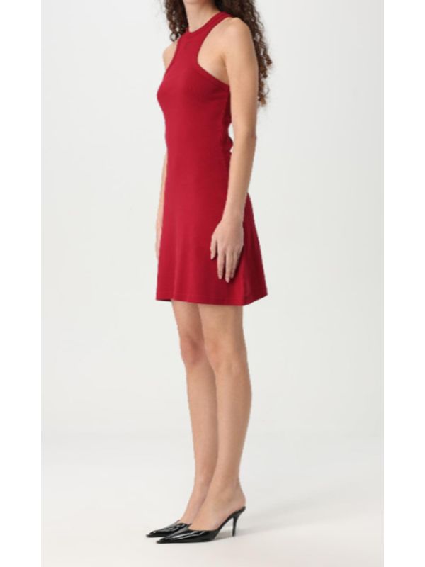 SCUBA Logo Cotton Mini Dress