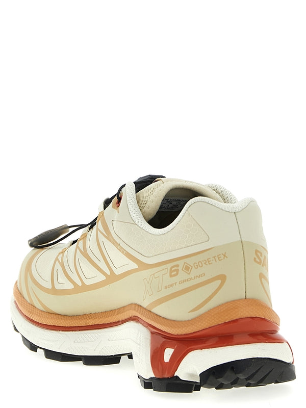 Salomon Beige Low Top Sneakers