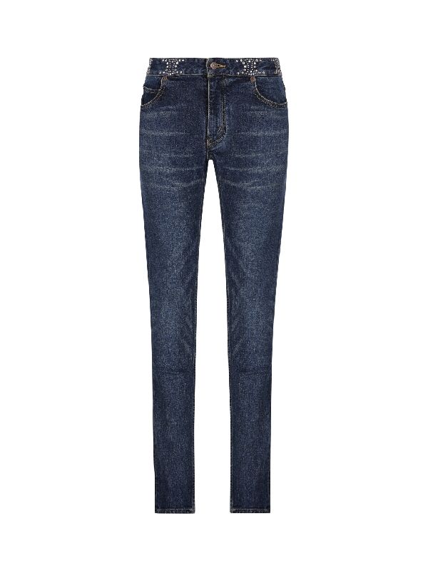 Triomphe Stud Waist Denim