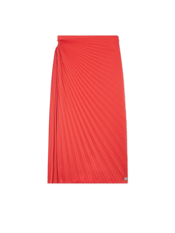 KENZO - Pleats Detail Cut-out Skirt - Jente