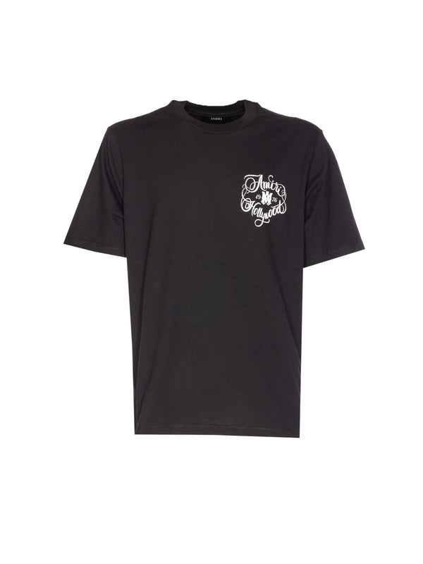 Amiri Black Half Sleeve