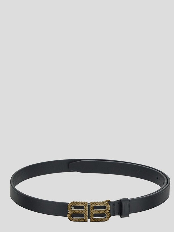 BB Logo Leather Belt