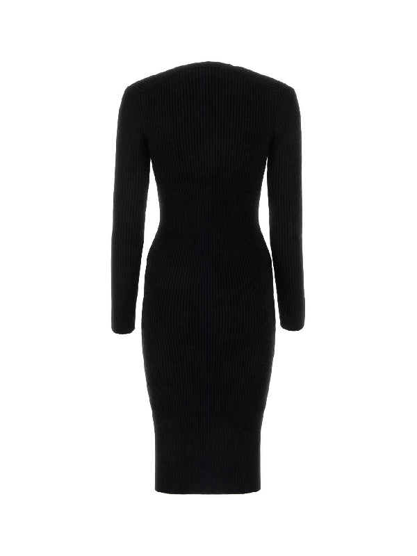 Zael Zipper Wool Dress