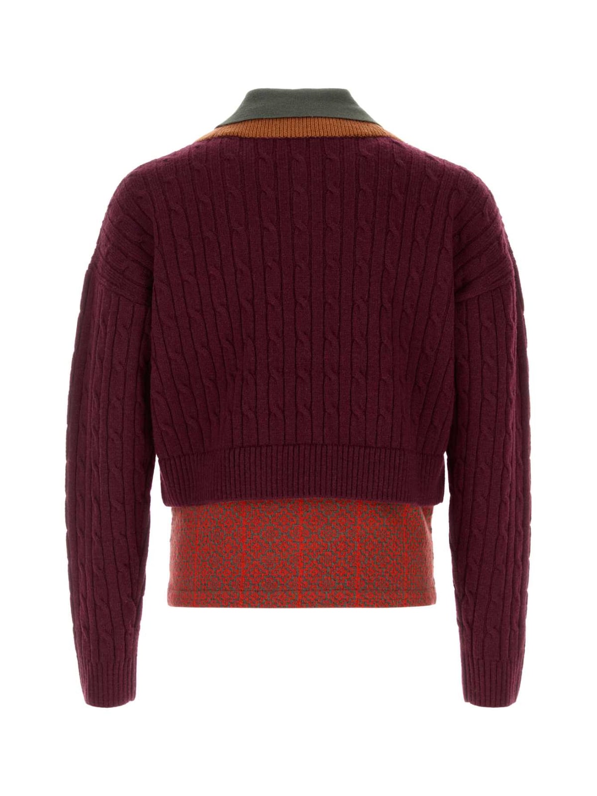Dries Van Noten Layered Knitted