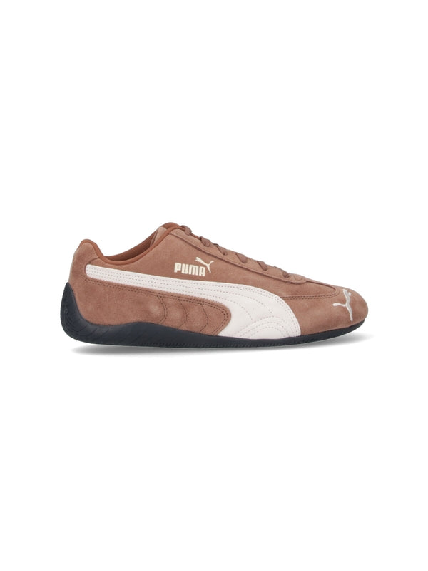 Puma Brown Low Top Sneakers