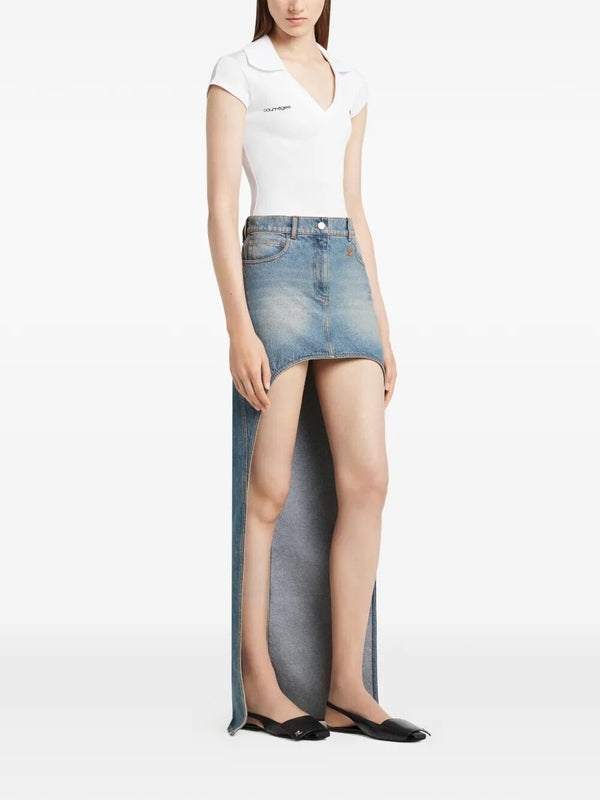 Courrèges White Polo Shirt