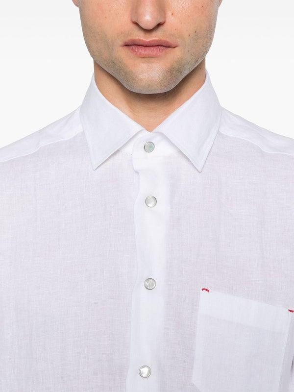 White Linen Shirt