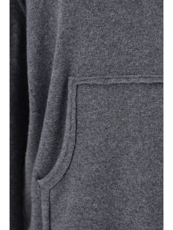 Wool Cashmere Knit Hood