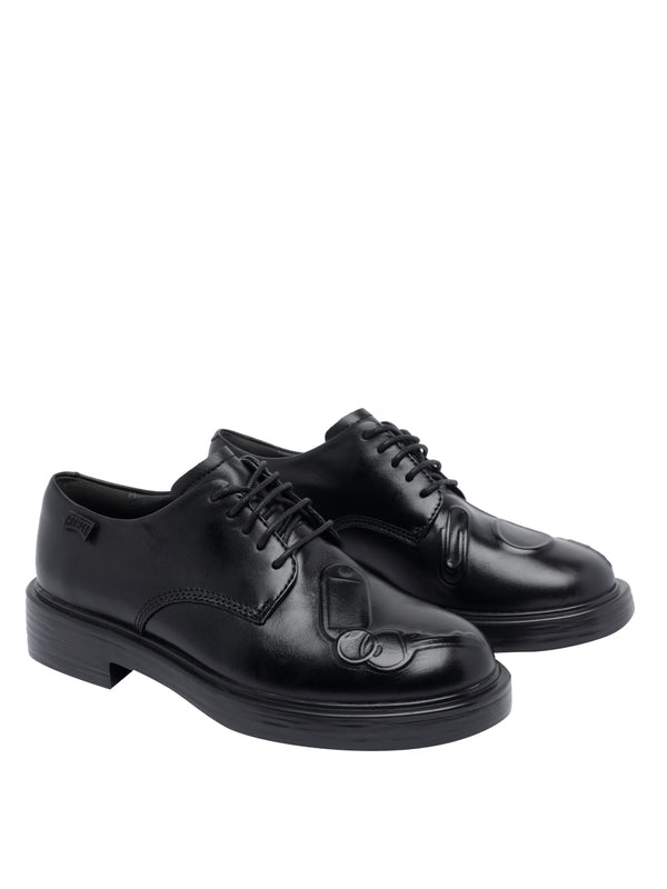 Camper Black Lace-Ups