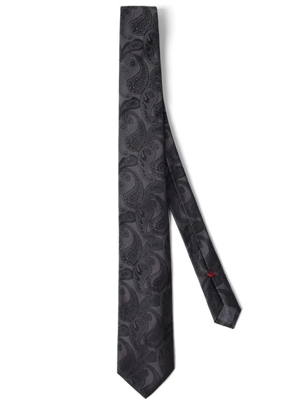 Paisley Pattern Silk Tie