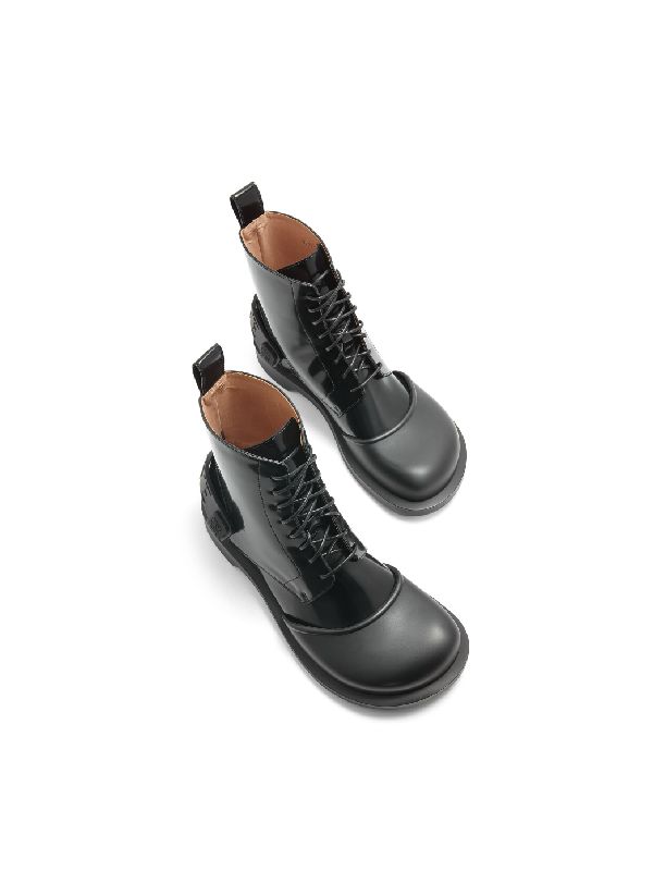 Campo Logo Laceup Boots