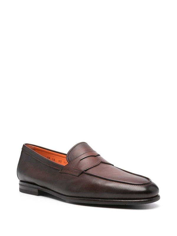 Leather Penny Loafers