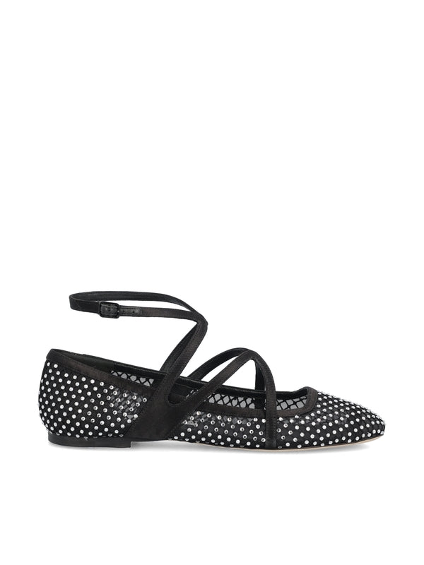 Astoria Crystal Mesh Flats