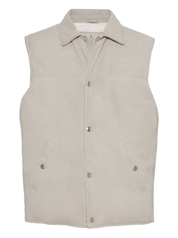 Brunello Cucinelli Beige Vest