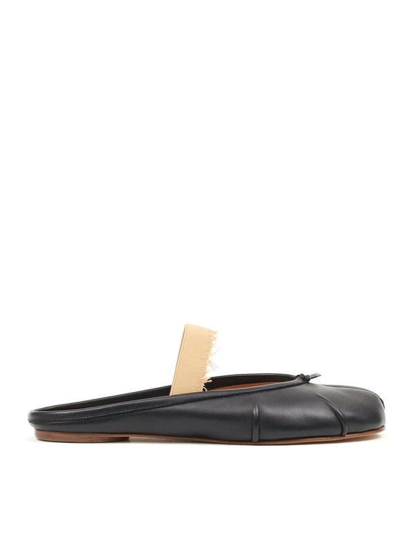Tabi Leather Ballerina Mule