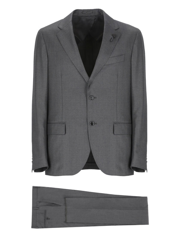 Boutonniere Wool Single Setup Suit