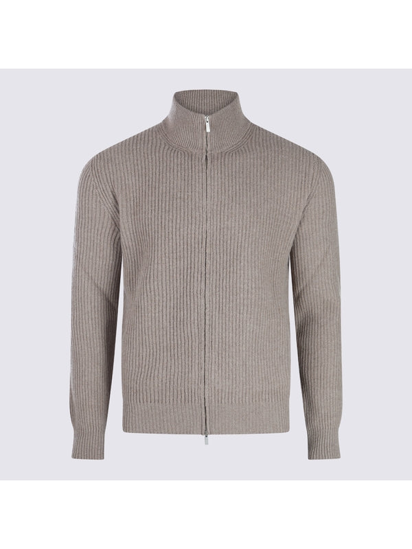 Lardini Beige Cardigans