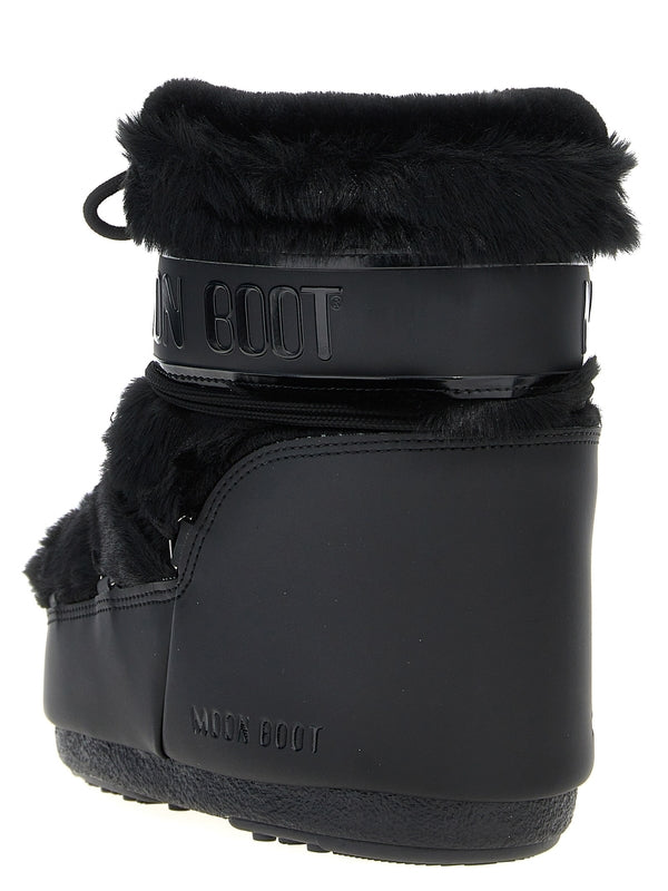 Logo Fake Fur
  Lace-Up Boots