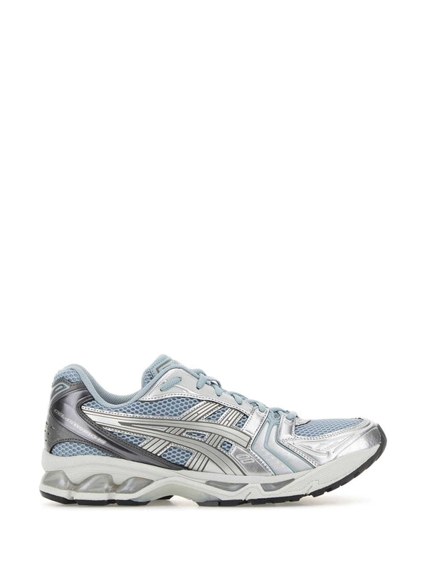 Asics Blue Silver Low Top Sneakers