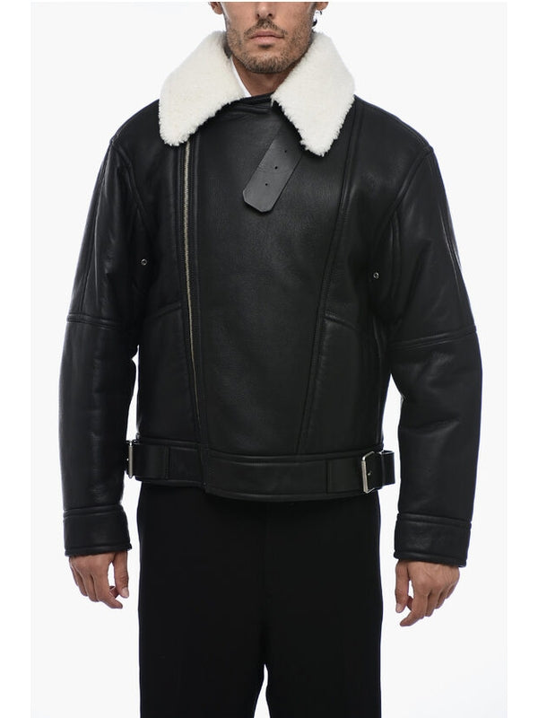 Ambush Black Fur & Shearling