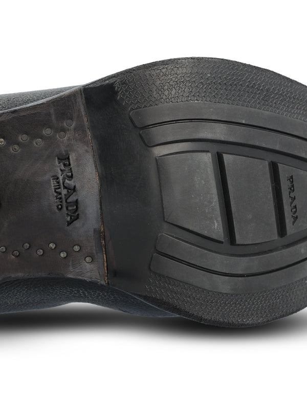 Prada Black Middle Boots