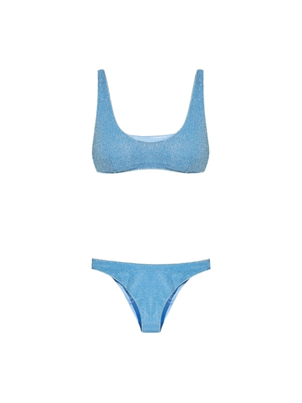 Oseree Sky Blue Beachwear