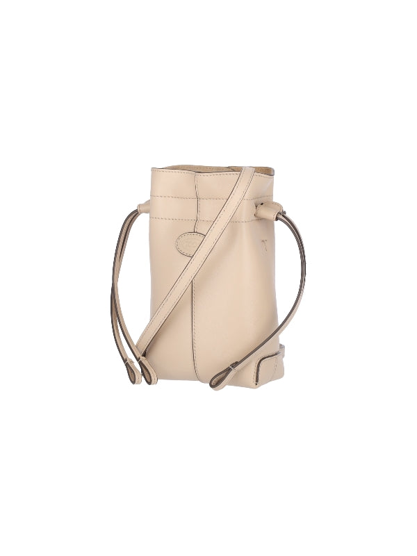 TOD'S - Di Drawstring Micro Bucket Bag - Jente
