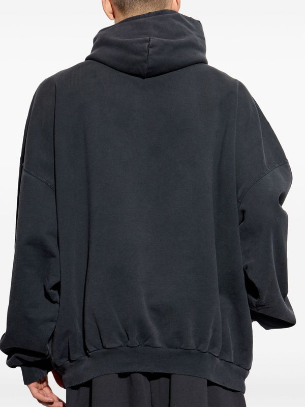 3b Liquified Logo Cotton Hoodieie