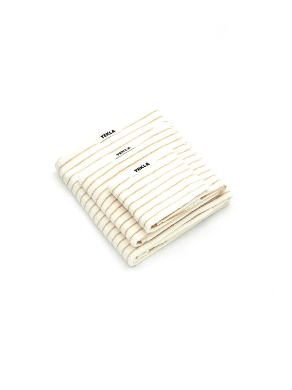 Logo Patch Stripe Towel