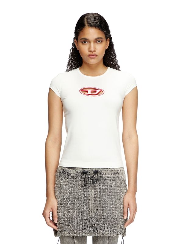 Angie Logo Cotton Short Sleeve T-Shirt