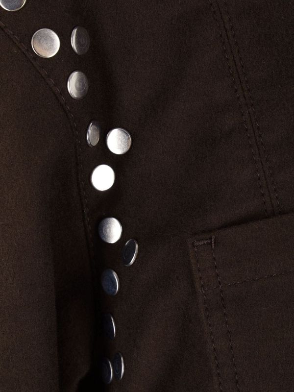 Studded Detail Cotton Jacket