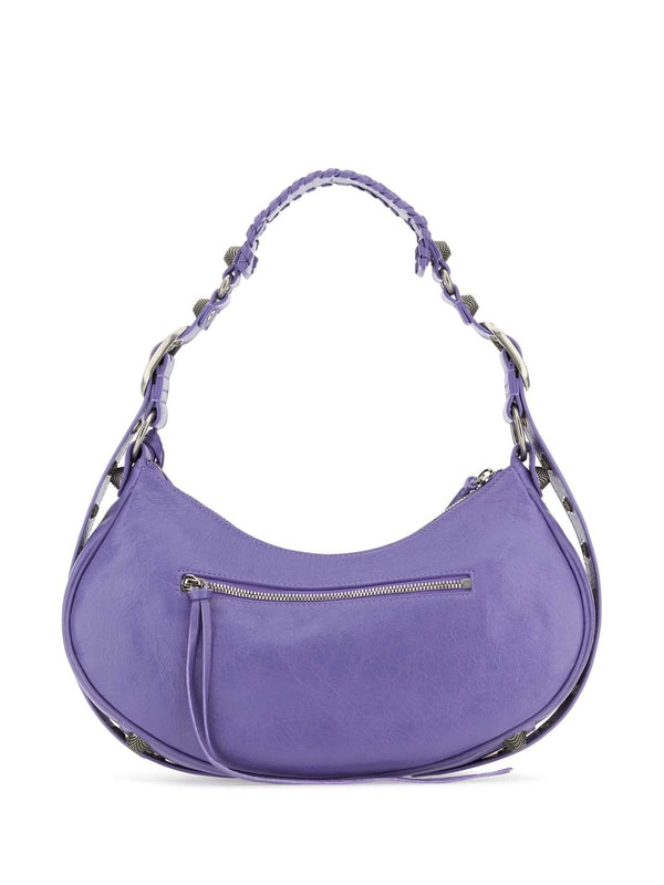 Balenciaga Le Cagall Small Purple Crossbody & Shoulder Bags