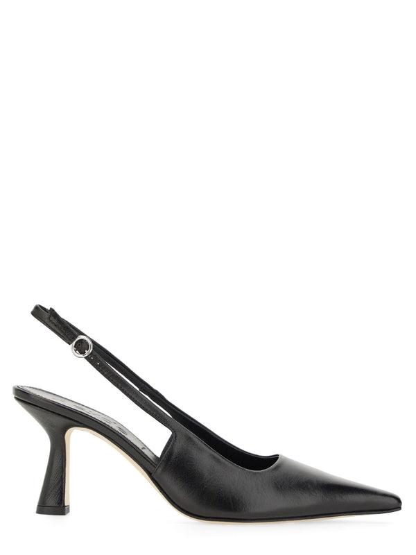 Fernanda Leather Slingback Heel