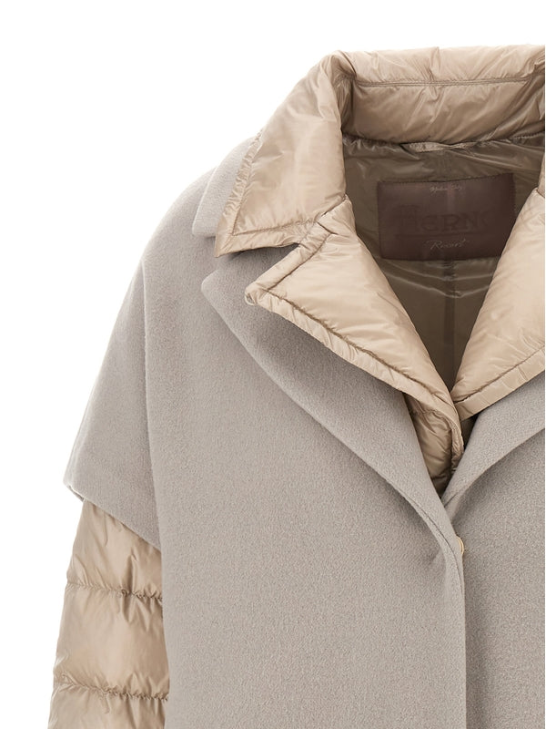 Wool Insert
  Padded Jacket