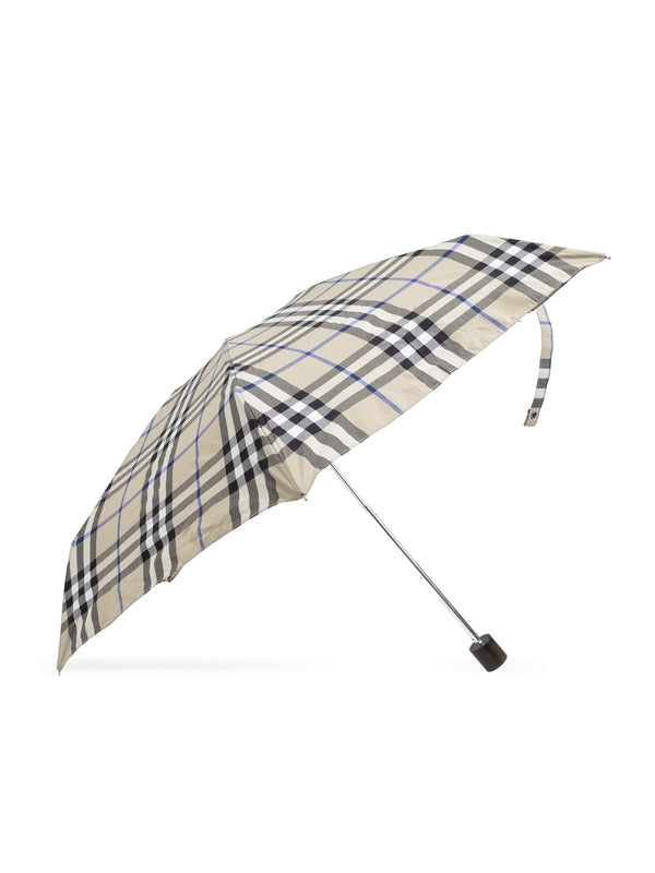 Check Pattern Nylon Umbrella