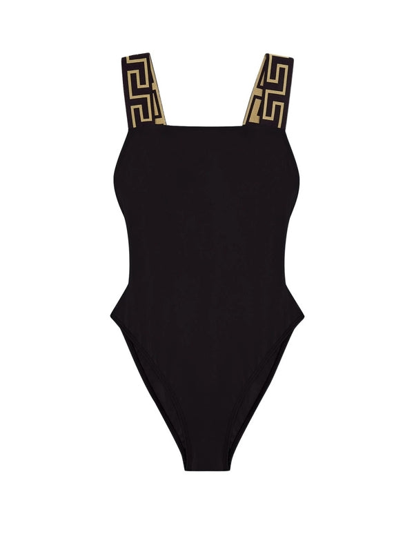 Greca Strap One-Piece Swimsuit