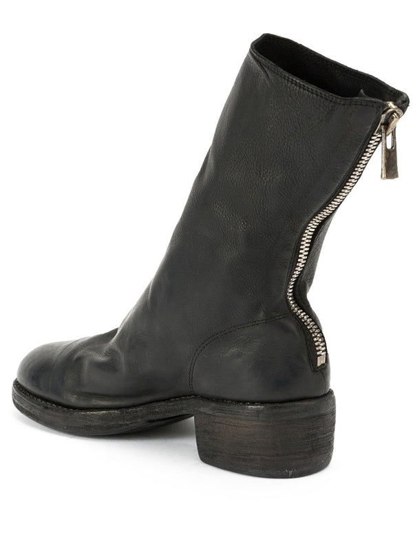 Guidi Black Ankle Boots