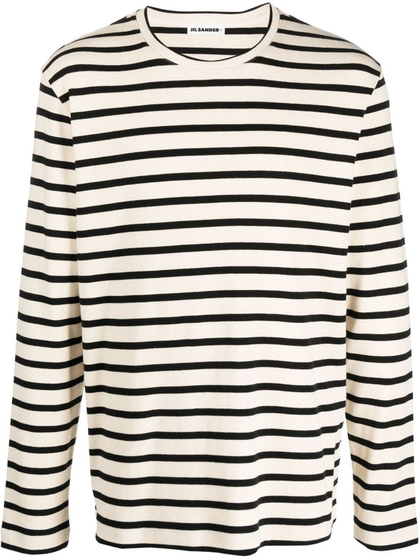 Stripe Cotton T-Shirt