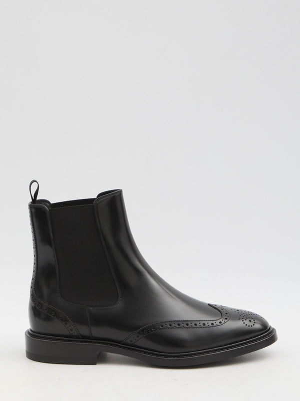 Donavan Leather Chelsea Boots