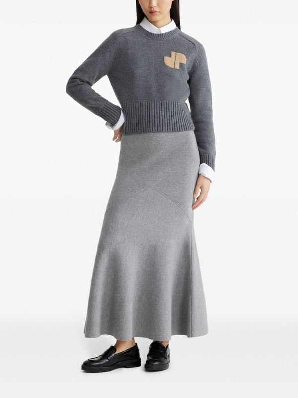 Crewneck Wool Cashmere Sweater