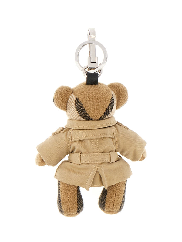 Trench Coat Bear Keyring