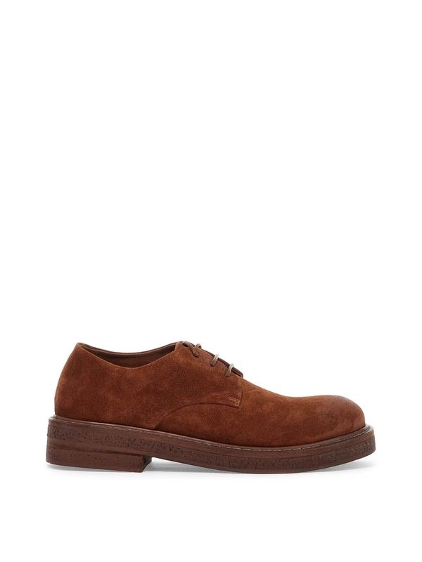 Suede Lace-Up Shoes