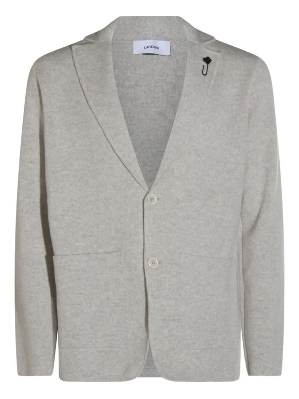 Lardini Gray Tailored Jacket