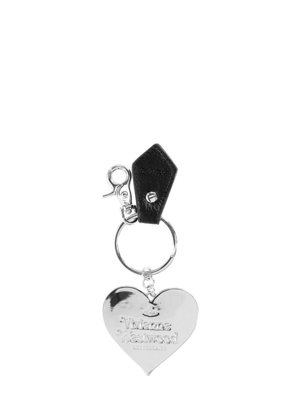 Orb Logo Patent Heart Keyring